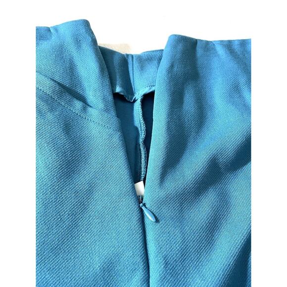 Cabi Style 3220 Turquoise Sigourney Pencil Skirt Size 2 Pockets Career Classic - Picture 6 of 10